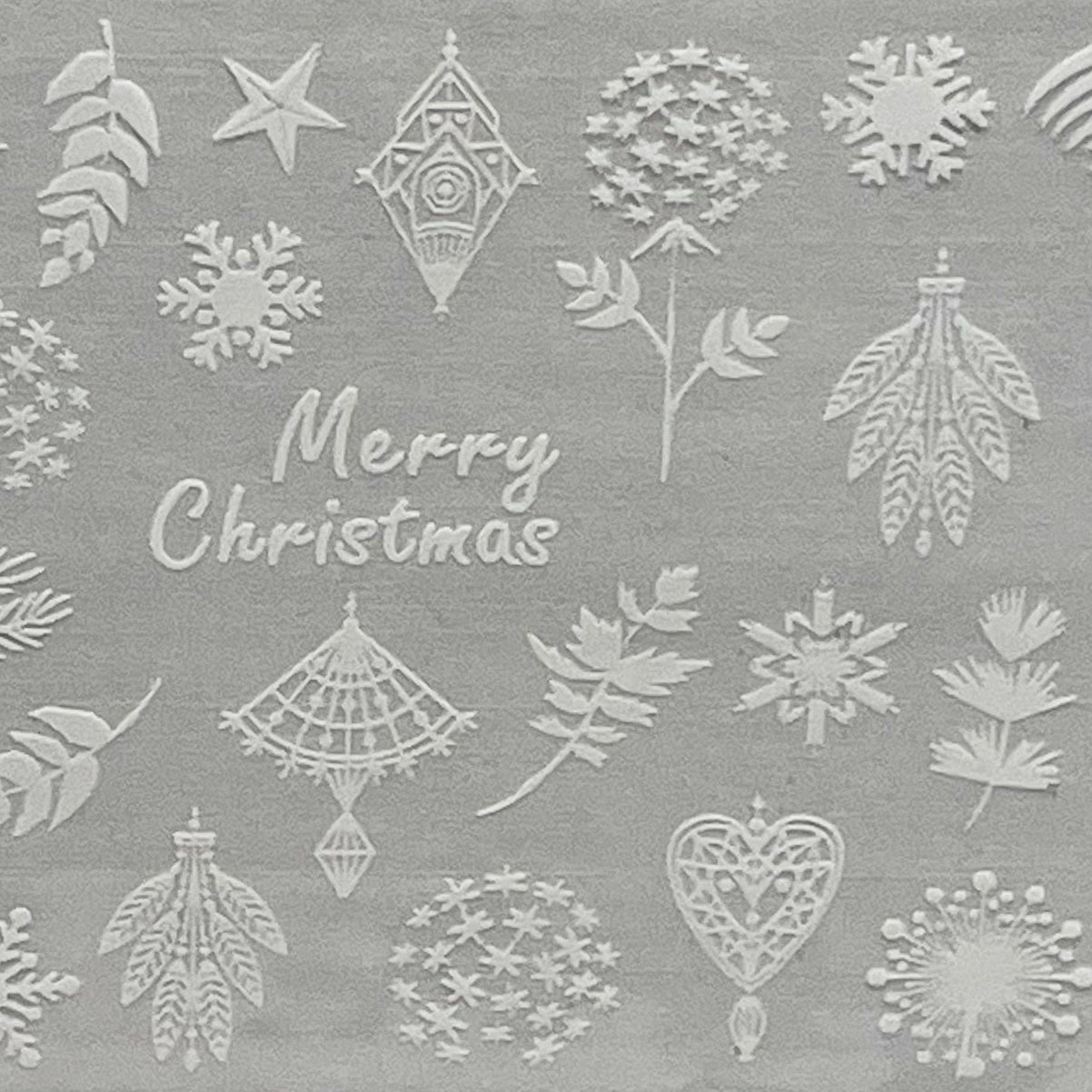 01-04 A Boho Christmas -- Nail Transfer Foil