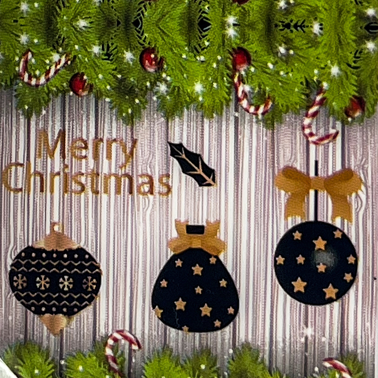 05-05 Candy Cane Forest -- Nail Transfer Foil