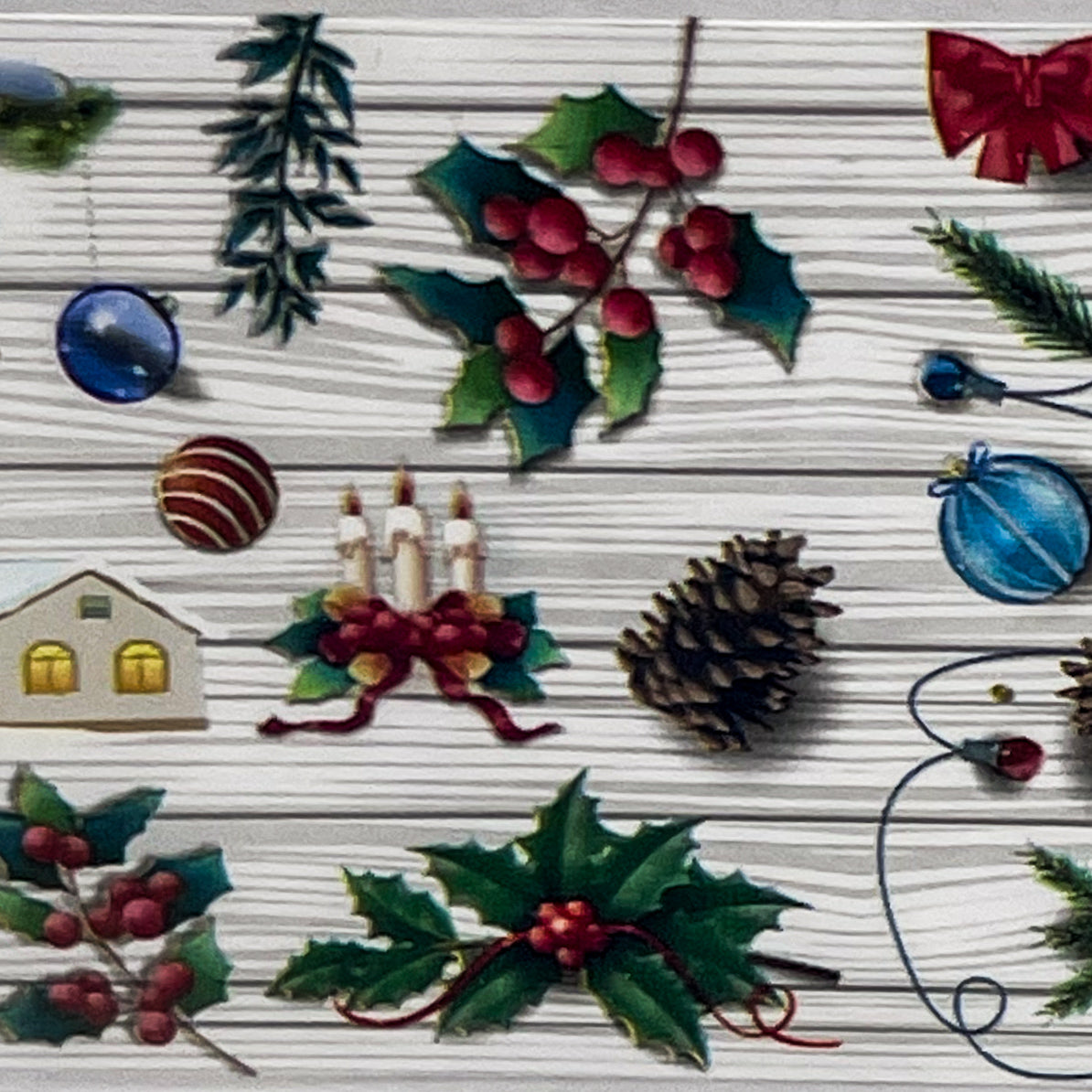 01-02 Christmas Day -- Nail Transfer Foil