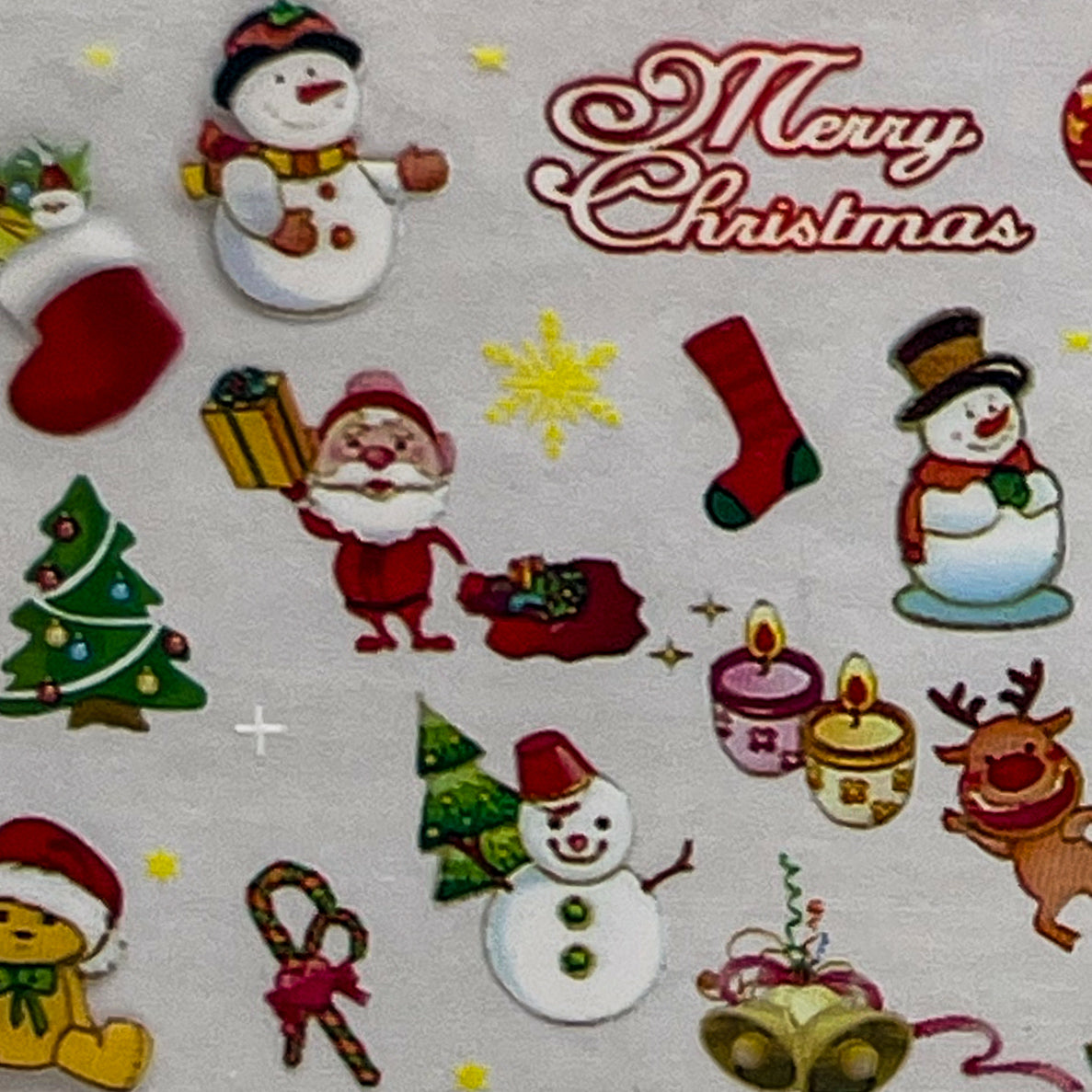 01-10 Santa's Workshop -- Nail Transfer Foil