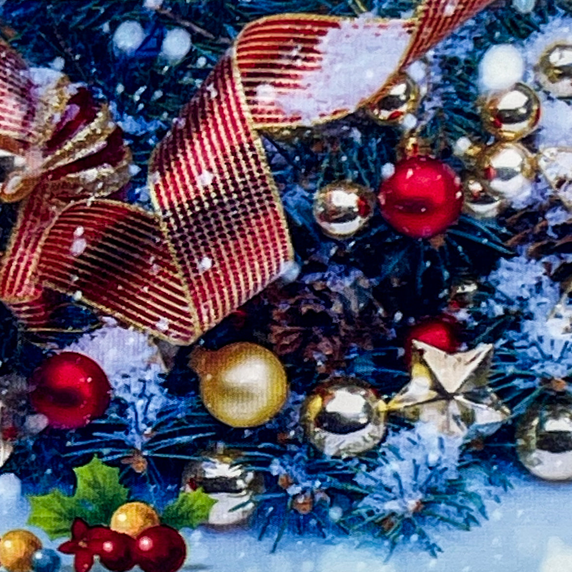 02-01 Decorating The Tree -- Nail Transfer Foil