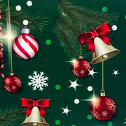 02-12 Deck The Halls -- Nail Transfer Foil