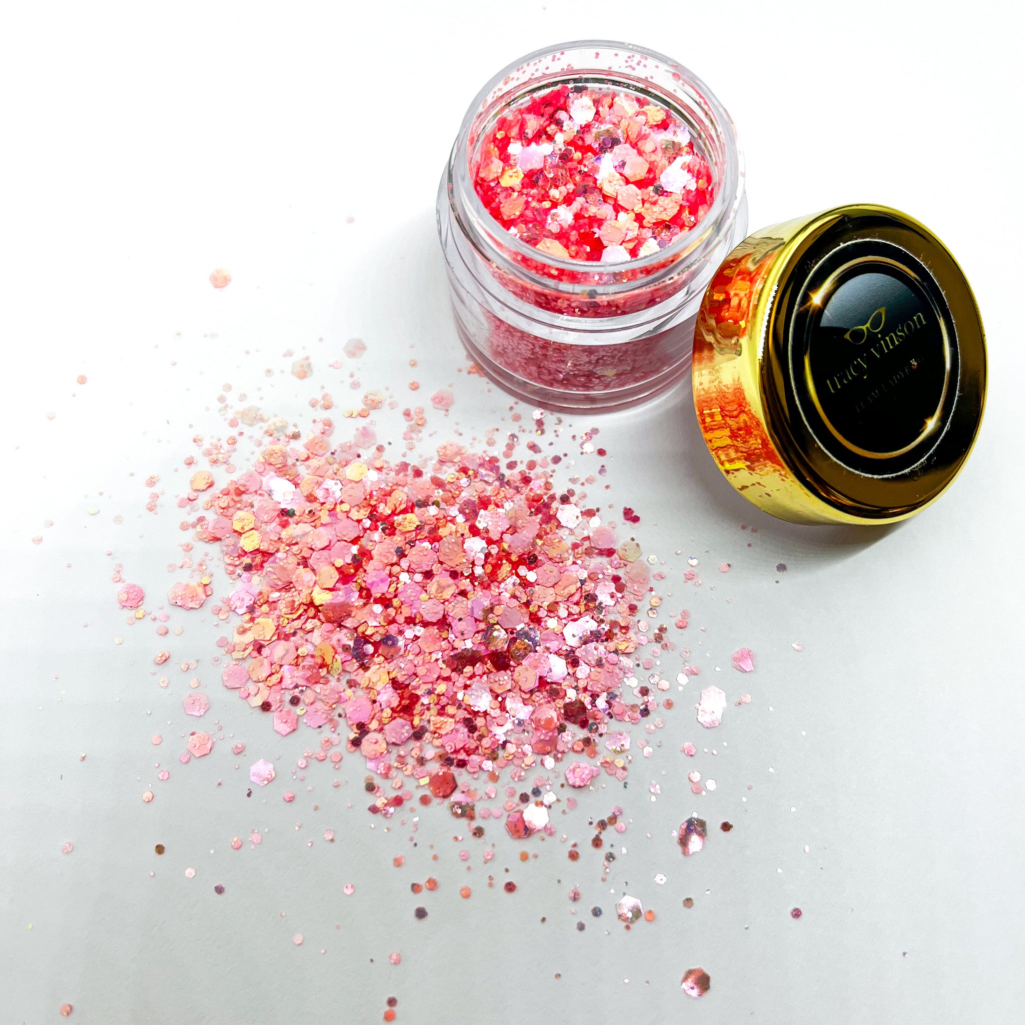 Her Best Blush -- Cosmetic-Grade Glitter