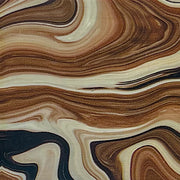 10-09 Waves of Chocolate -- Nail Transfer Foil