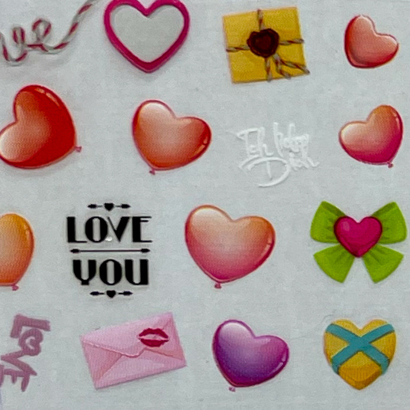 MM - "38-01 I'm Sweet on You" -- Nail Transfer Foil