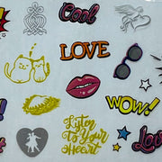MM - "38-08 Love Struck" -- Nail Transfer Foil