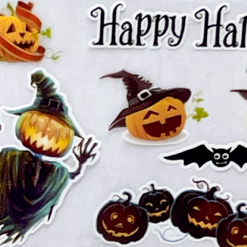 "21-04 Halloween Hootenanny" -- Nail Transfer Foil