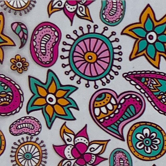 14-06 Summer of Love -- Nail Transfer Foil