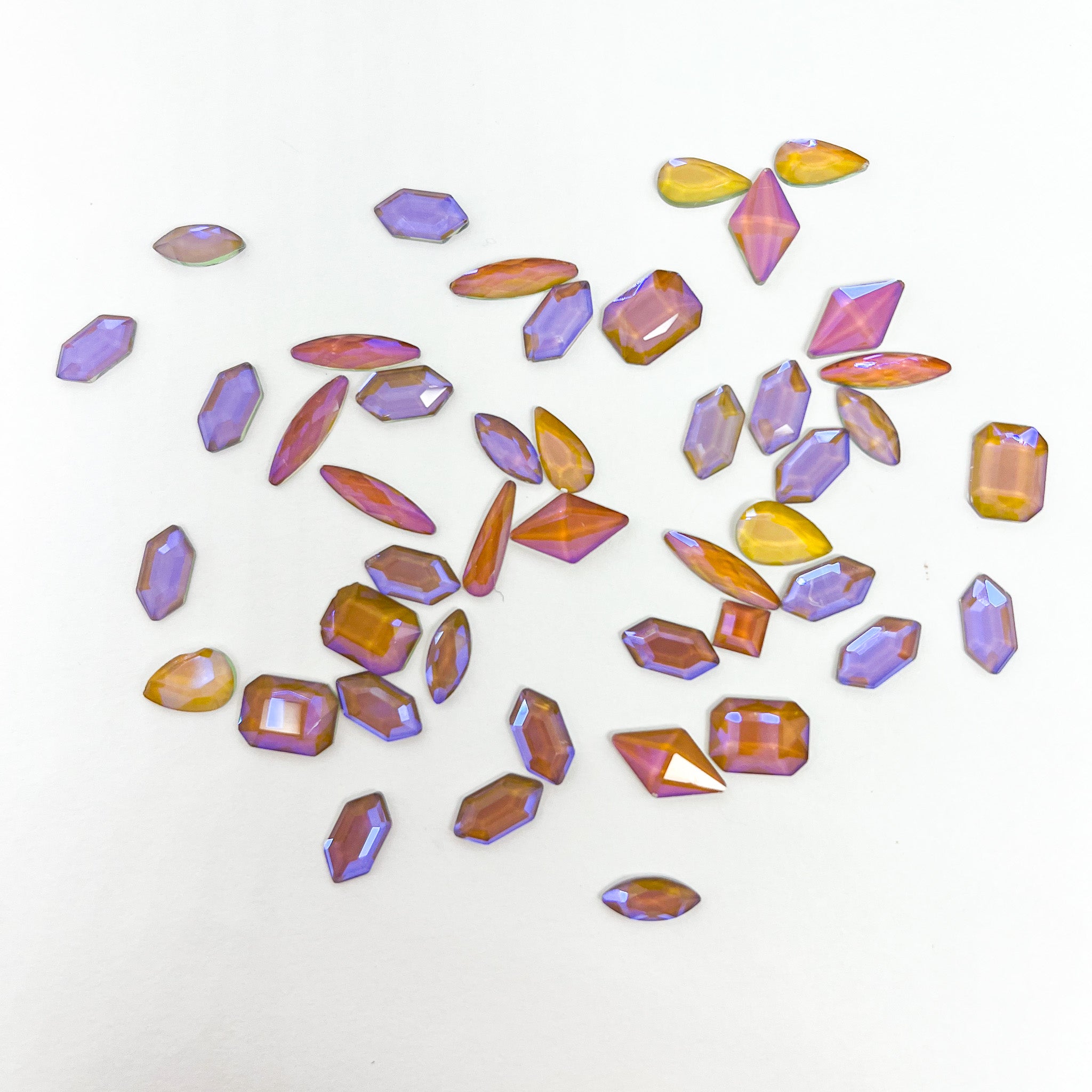 Enchanted Lagoon -- Mermaid Teardrop Stones