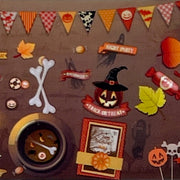 "20-08 Cauldrons & Candlelight" -- Nail Transfer Foil