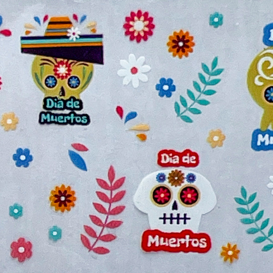 "19-04 Fiesta de Fright" -- Nail Transfer Foil