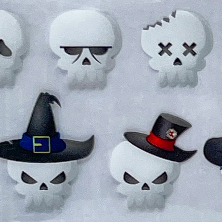 "19-07 Bone Jangle Emojis" -- Nail Transfer Foil