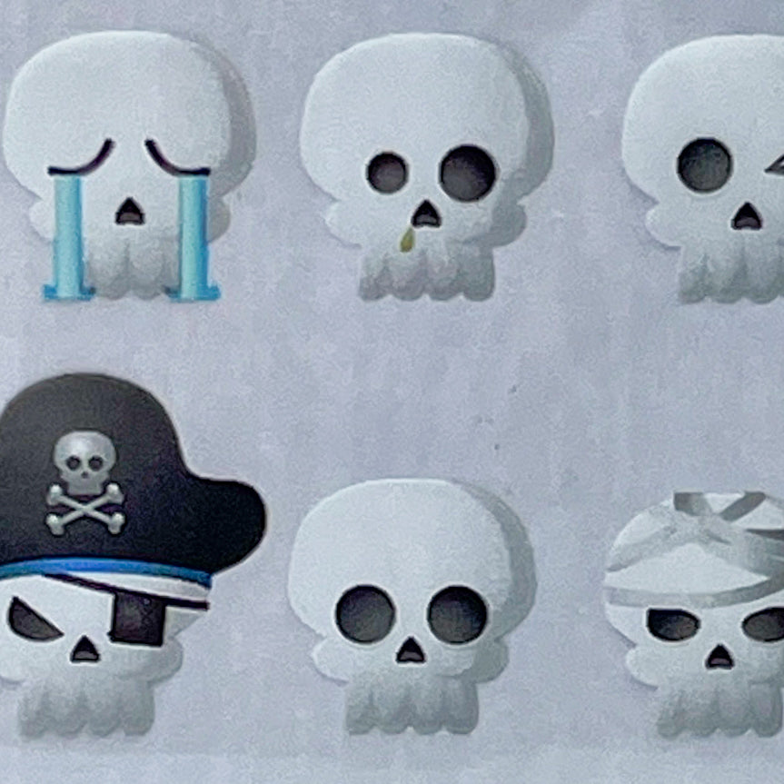 MM - "19-07 Bone Jangle Emojis" -- Nail Transfer Foil