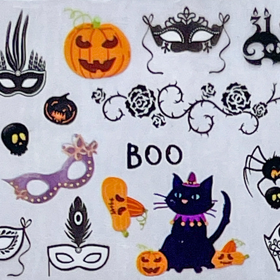 "18-10 Ghouls Night" -- Nail Transfer Foil