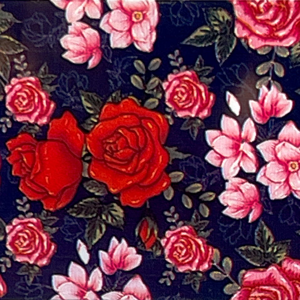 MM - "28-03 Rosy Posy" -- Nail Transfer Foil