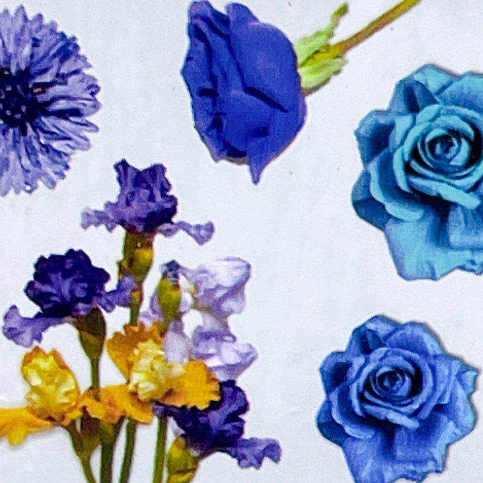 MM - "30-08 Indigo Garden" -- Nail Transfer Foil