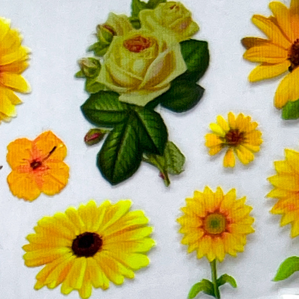 MM - "30-01 Good Day Sunflower" -- Nail Transfer Foil