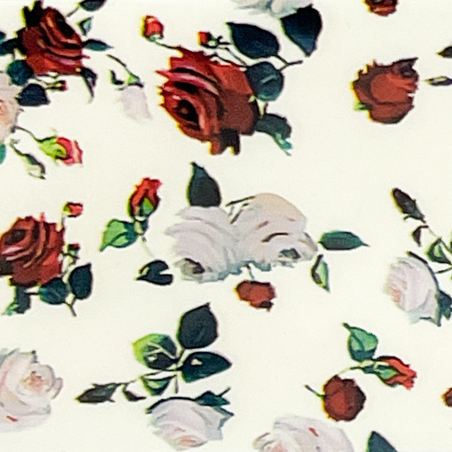 MM - "36-03 Painted Roses" -- Nail Transfer Foil