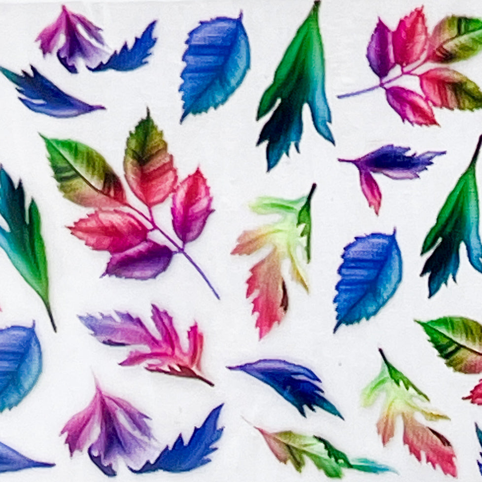 MM - "34-08 Be Leaf in Yourself" -- Nail Transfer Foil