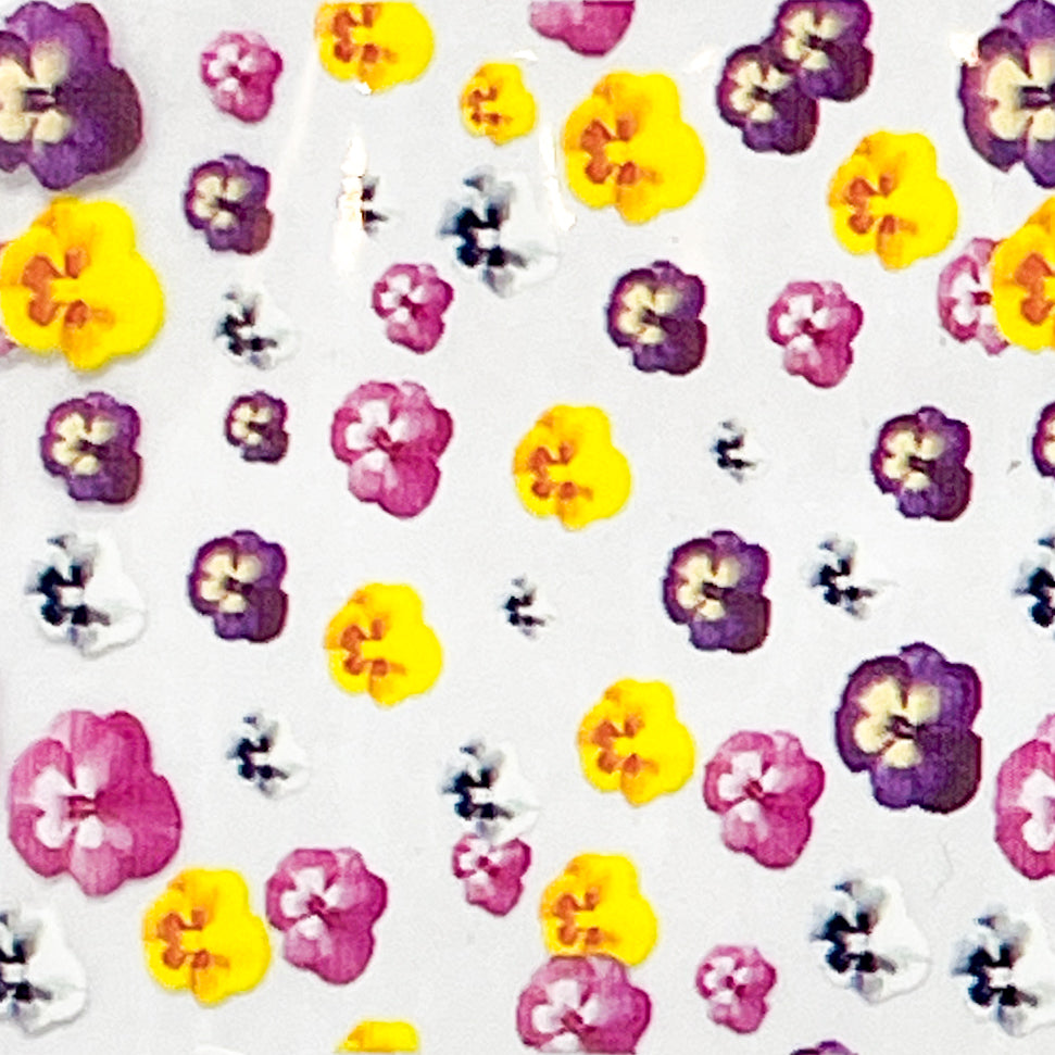 MM - "24-09 Precious Pansy" -- Nail Transfer Foil
