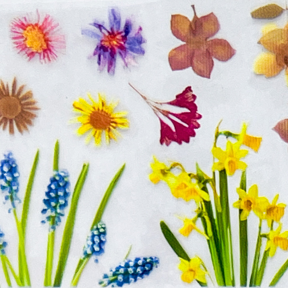 MM - "26-10 Pressed Flowers" -- Nail Transfer Foil