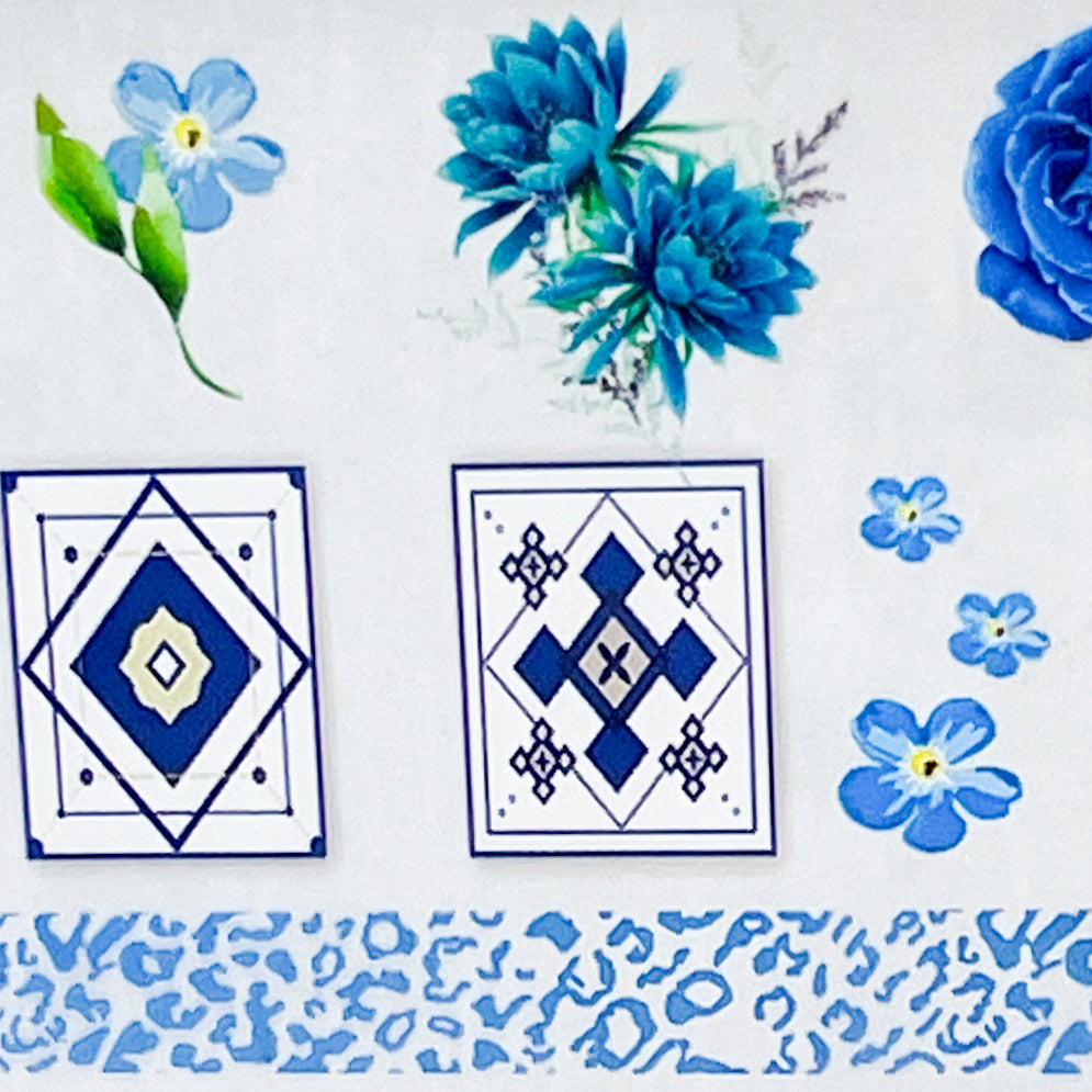 MM - "27-09 Bye, Bye Bluebird" -- Nail Transfer Foil