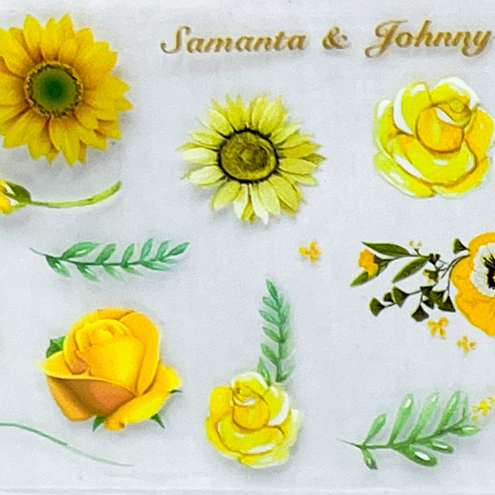 MM - "27-05 Sunny Thoughts" -- Nail Transfer Foil