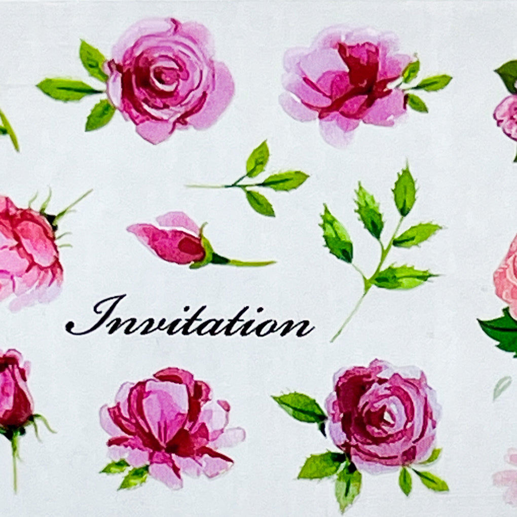 MM - "27-03 You're Invited" -- Nail Transfer Foil