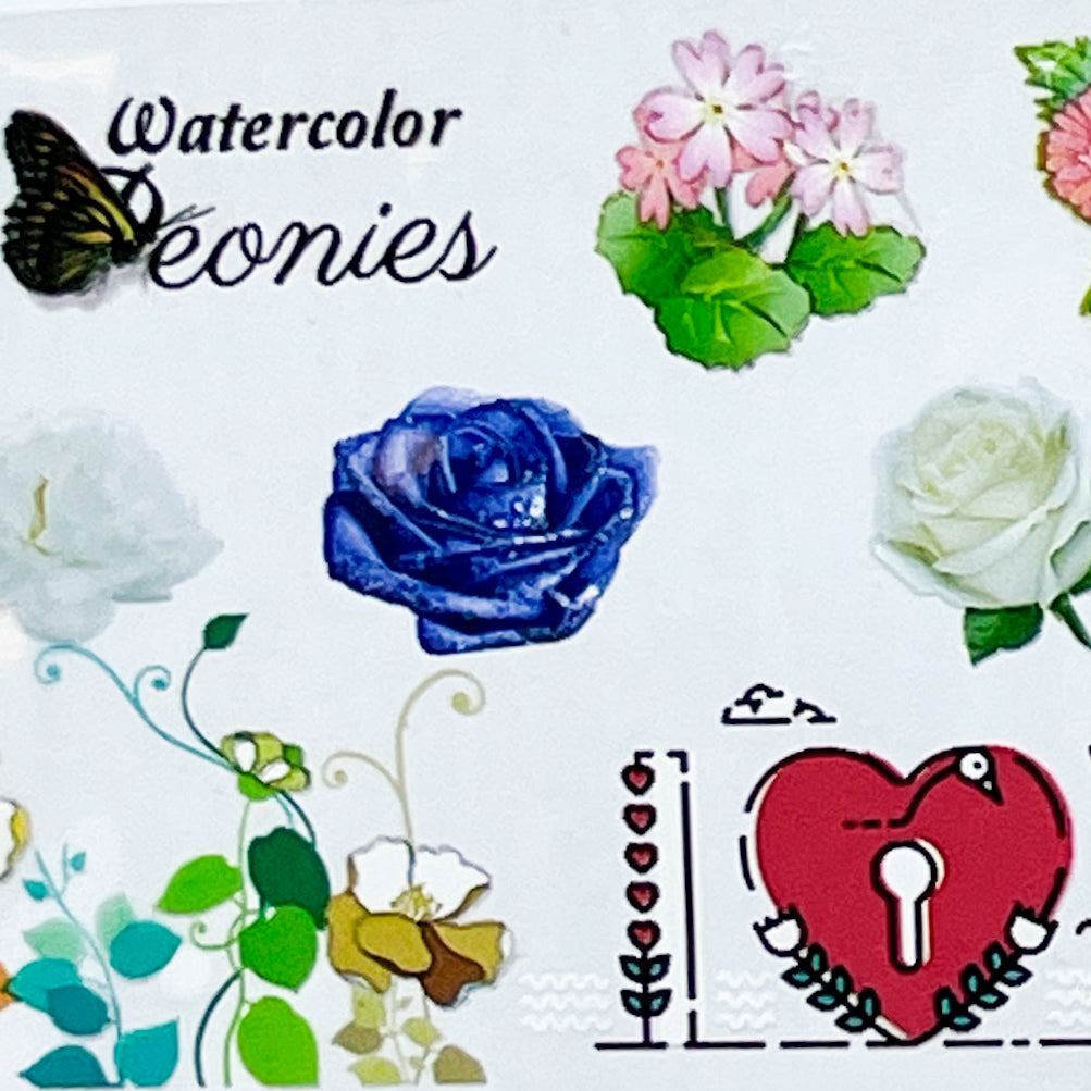 MM - "27-07 Beauty & the Butterfly" -- Nail Transfer Foil