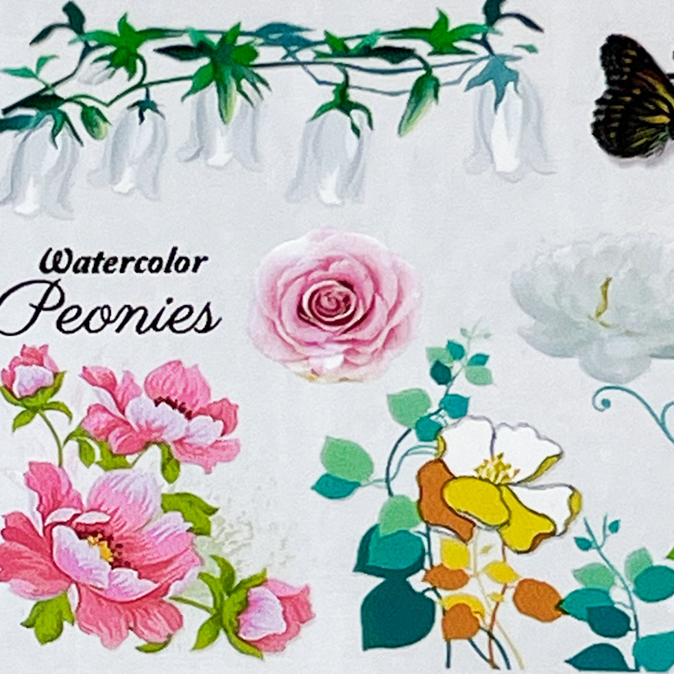 MM - "27-07 Beauty & the Butterfly" -- Nail Transfer Foil