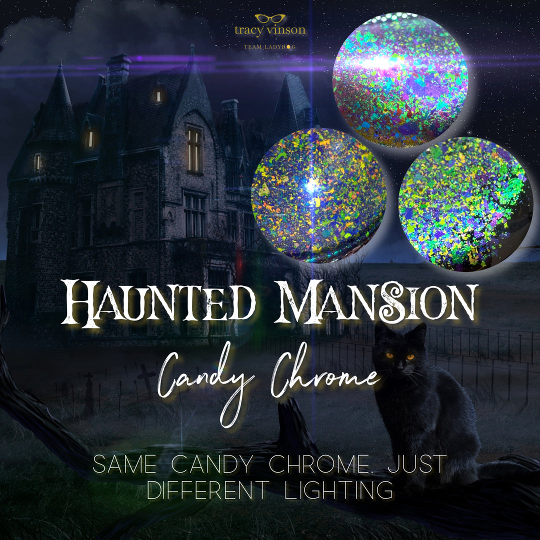 Haunted Mansion Candy Chrome