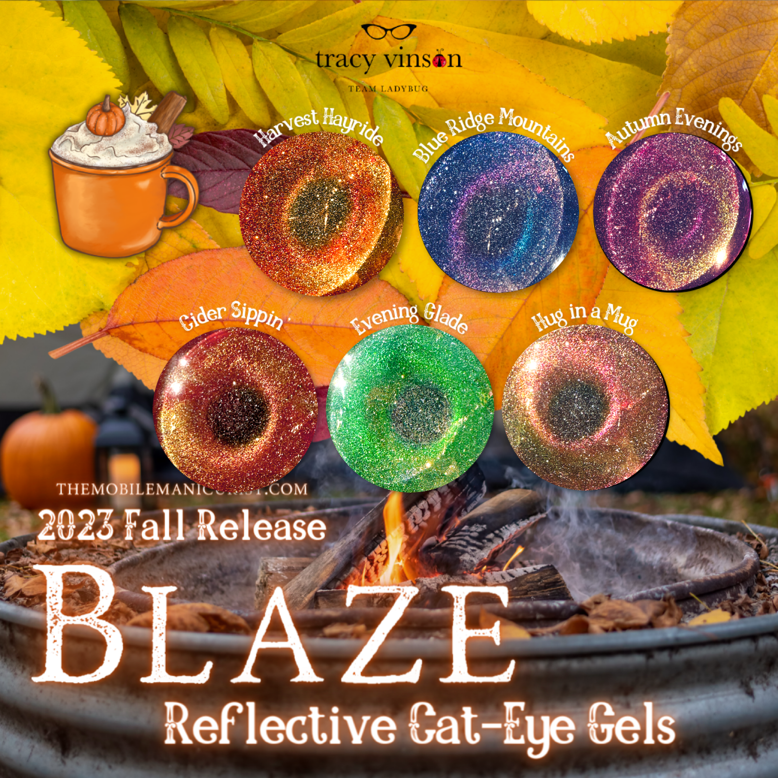 Blaze Cat Eye Gels-Hug In A Mug