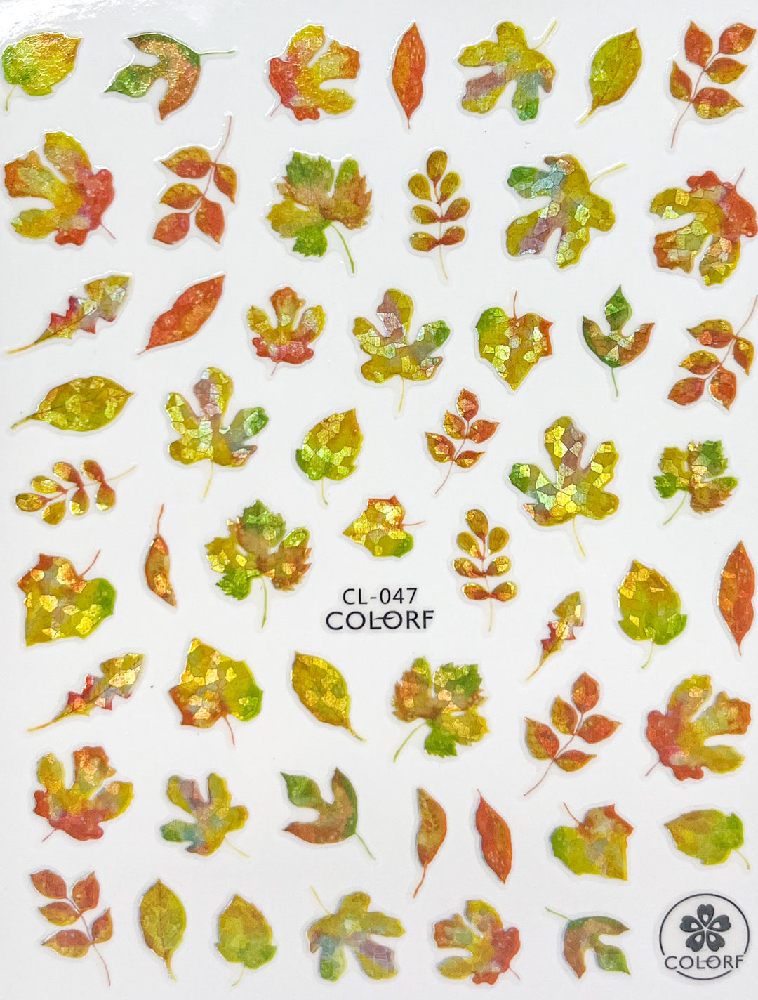 MM - Metallic Fall Decals - CL-047 "Mosaic Leaves"