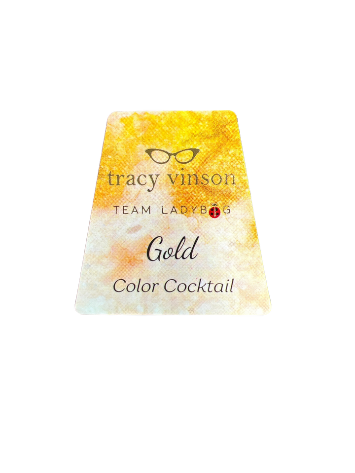 Gold Metallic -- Color Cocktail Alcohol Ink