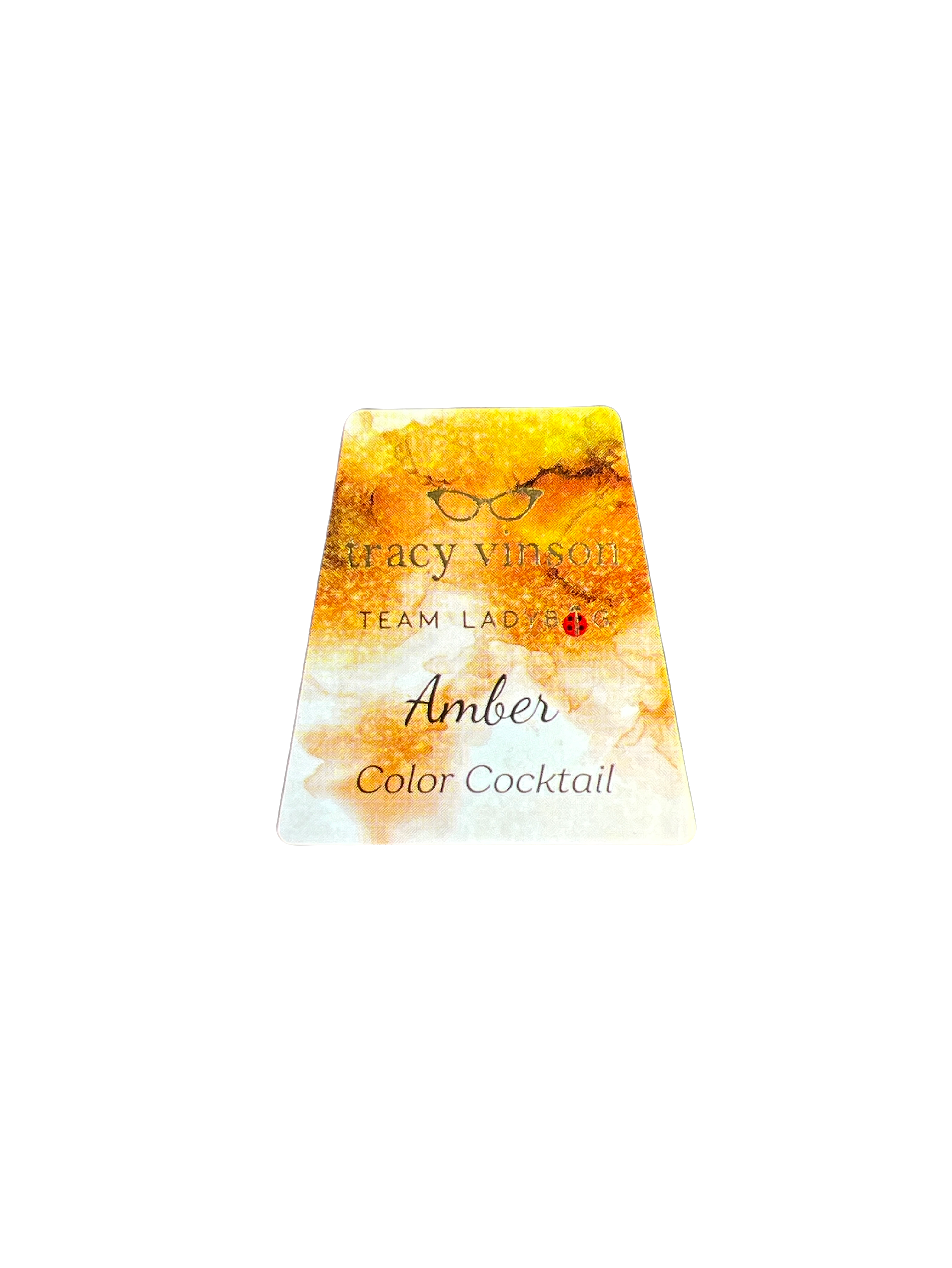 Amber Metallic -- Color Cocktail Alcohol Ink