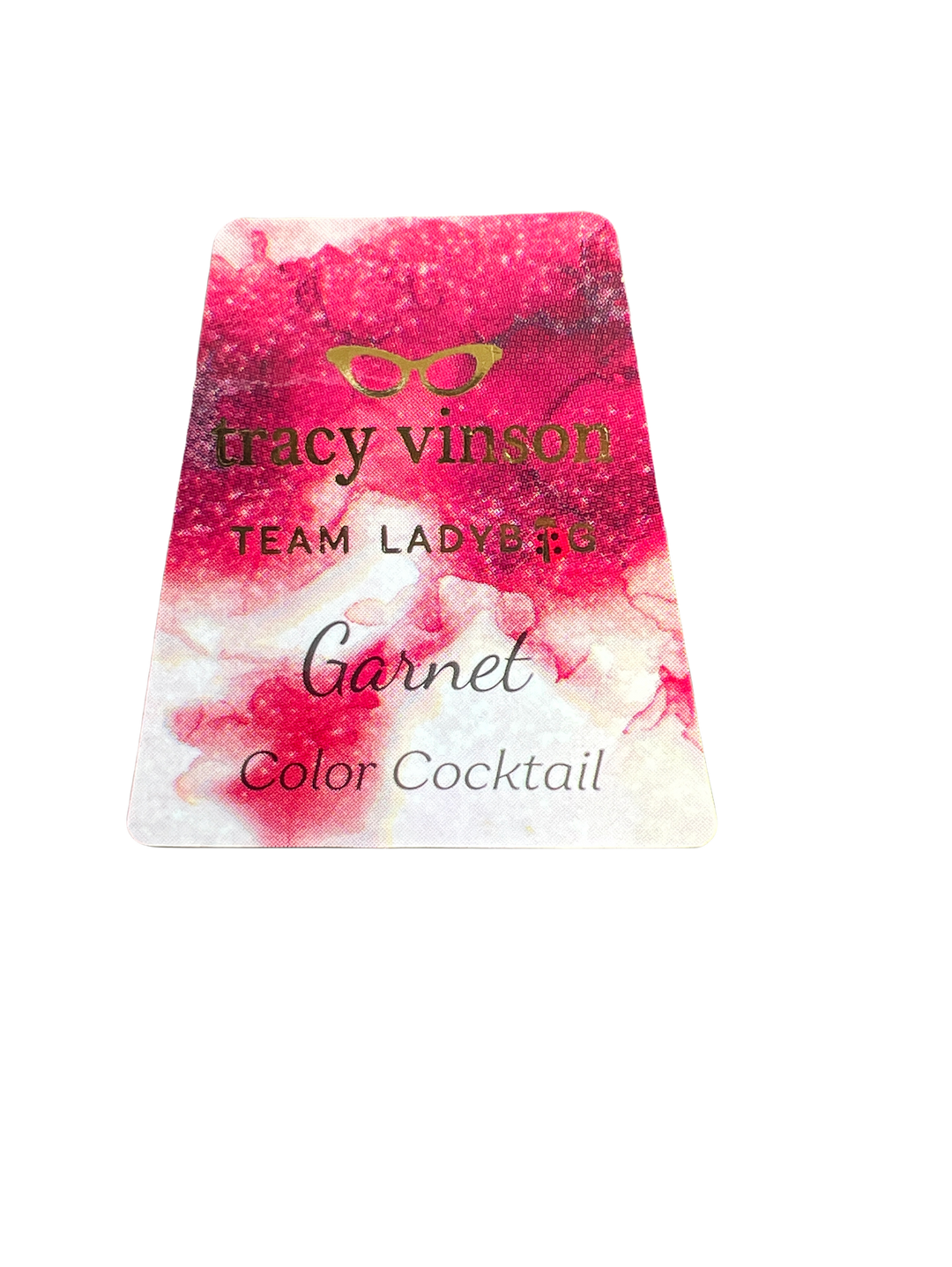 Garnet Metallic -- Color Cocktail Alcohol Ink
