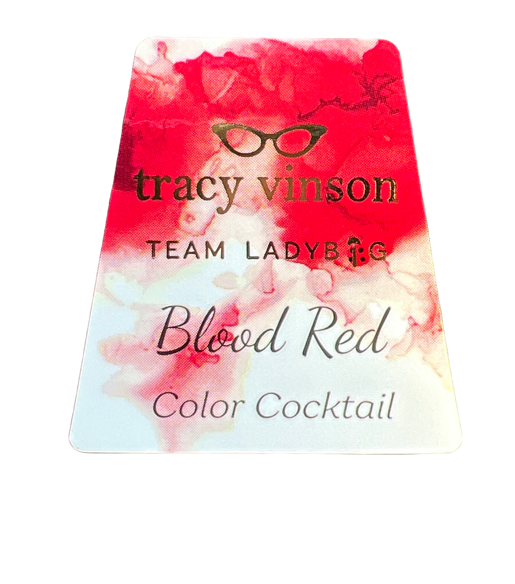 Blood Red -- Solid Color Cocktail Alcohol Ink