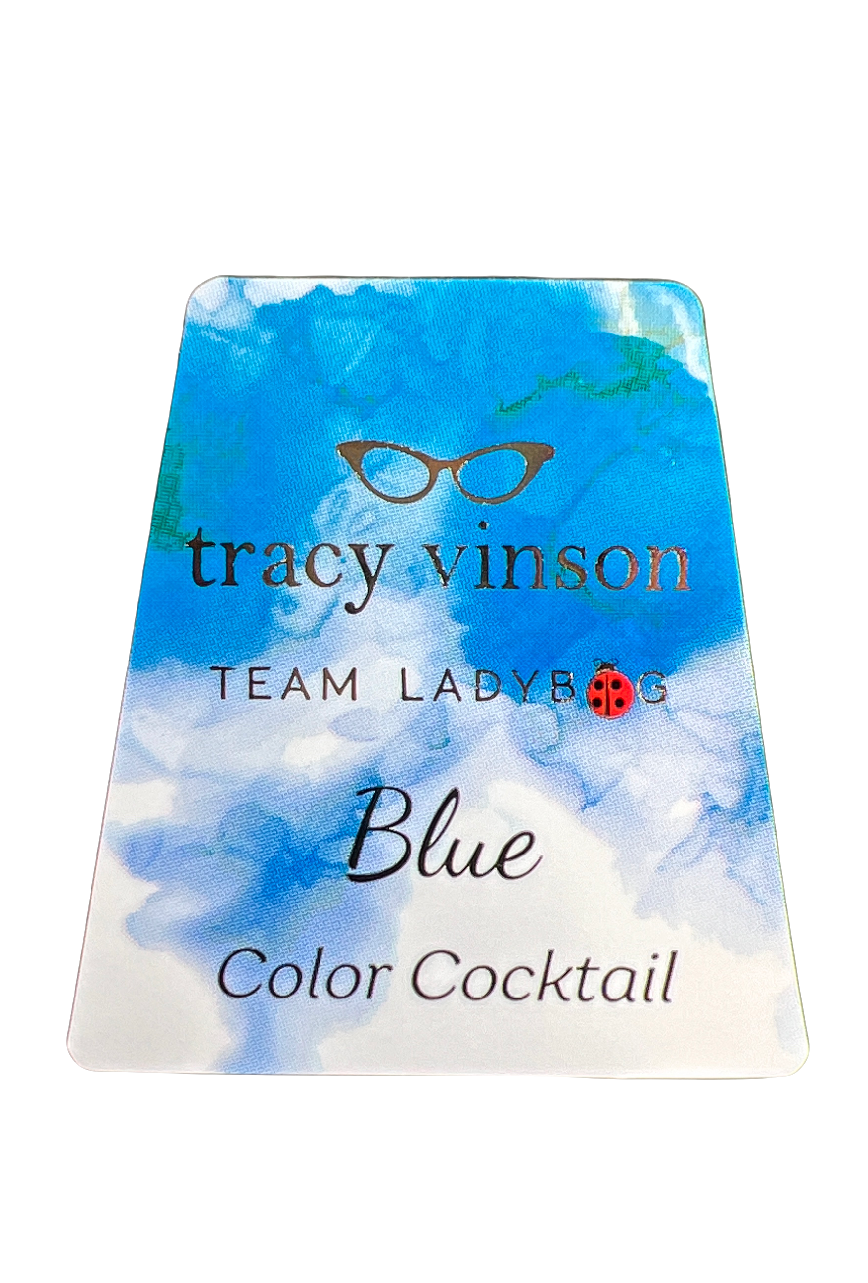 Blue -- Solid Color Cocktail Alcohol Ink