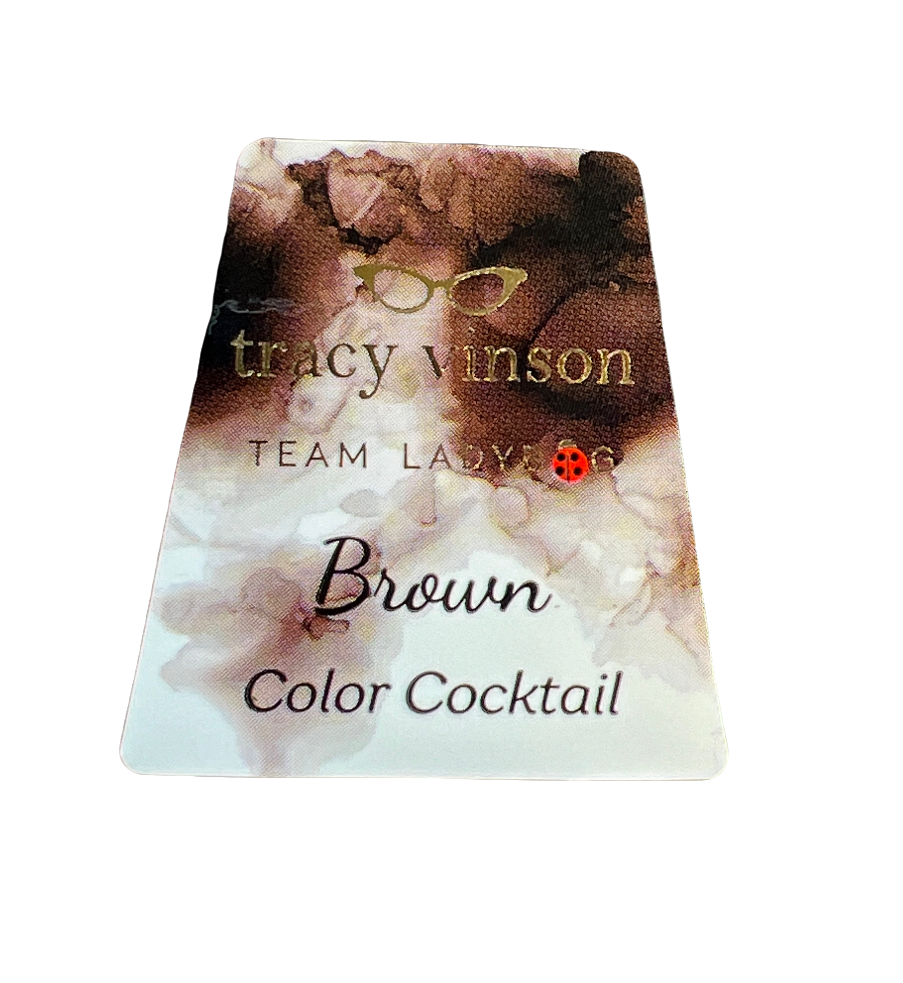 Brown -- Solid Color Cocktail Alcohol Ink