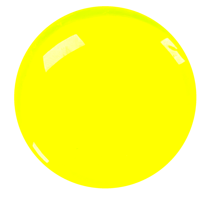 007 Neon Yellow One-Stroke Velvet Touch Gel Paint