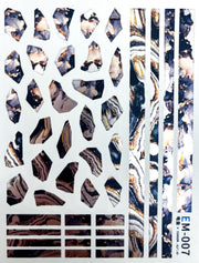 MM - Decals -- EM-007 "Metallic Marble"