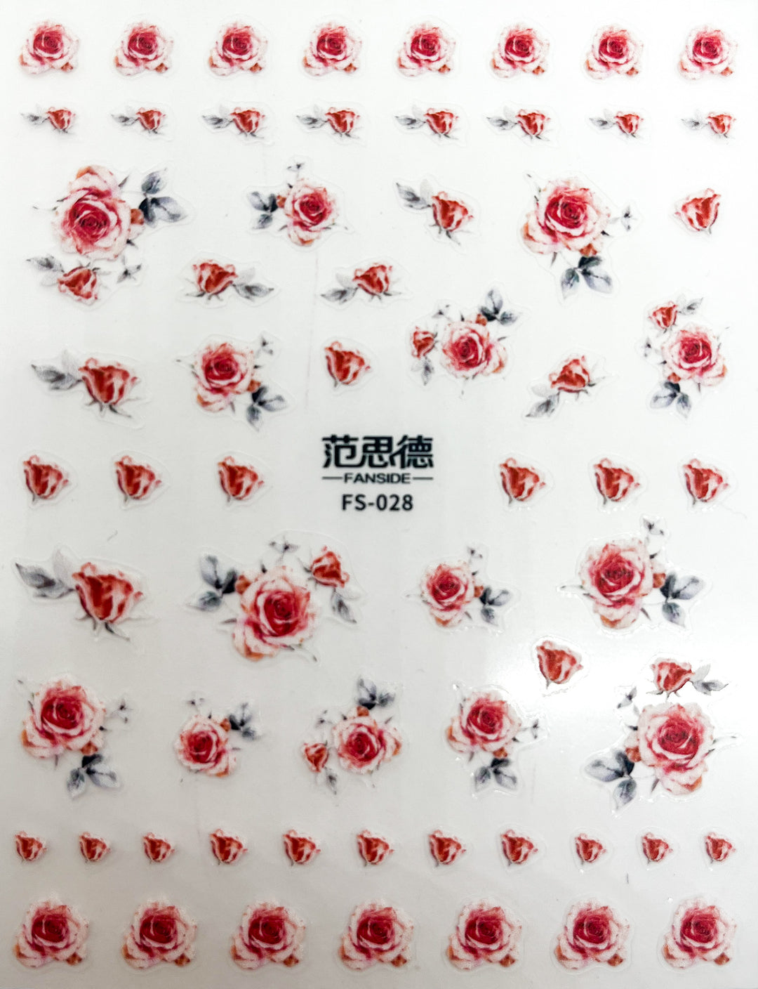 MM - Decals -- FS-028 "Pink Roses"
