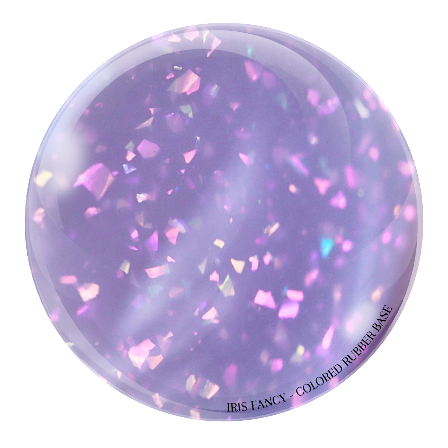 "Iris Fancy" -- HEMA-Free Colored Rubber Base