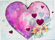 Heart Strings Watercolor