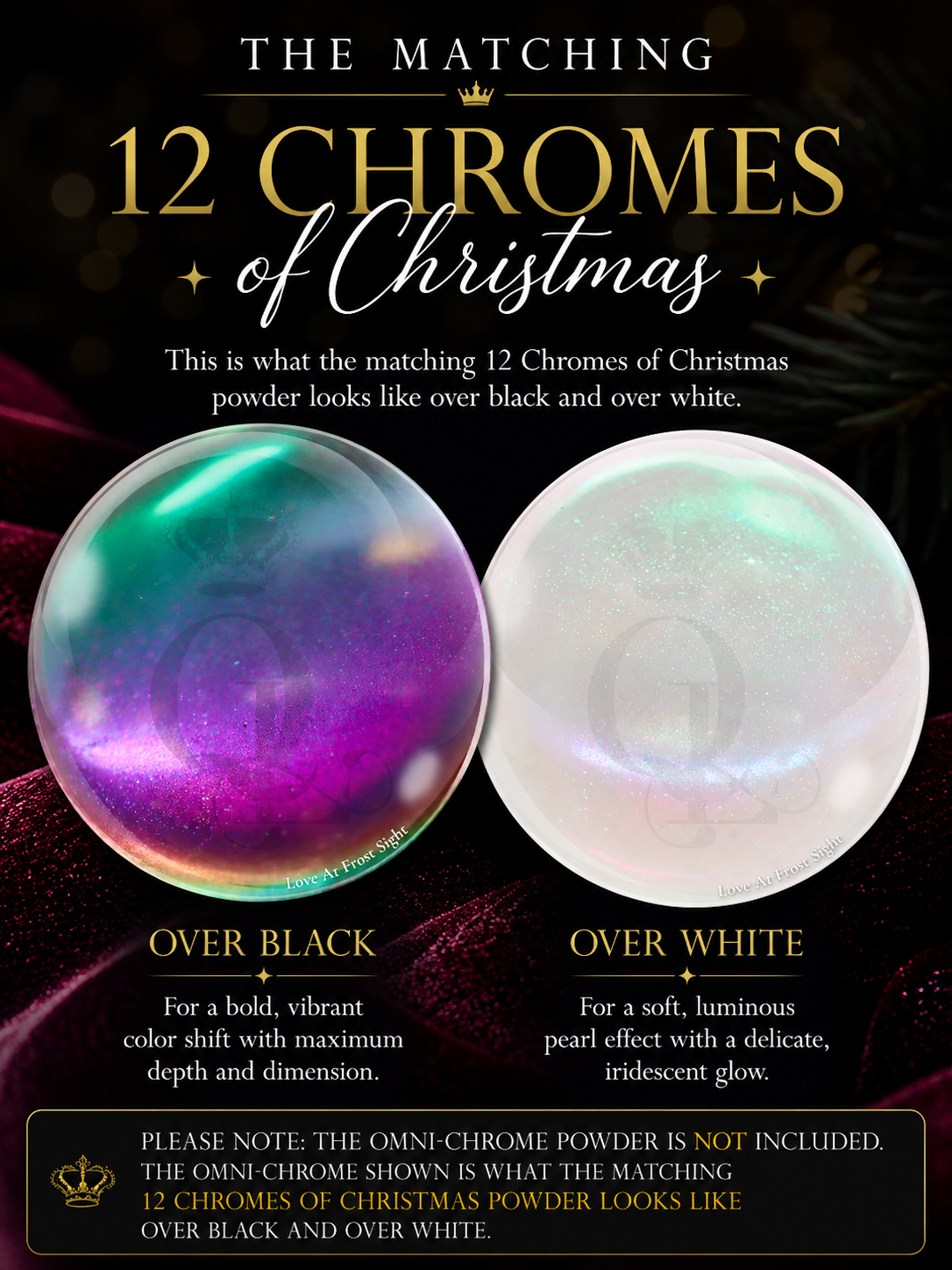 Love at Frost Sight -- 12 Candy Chromes of Christmas SINGLE