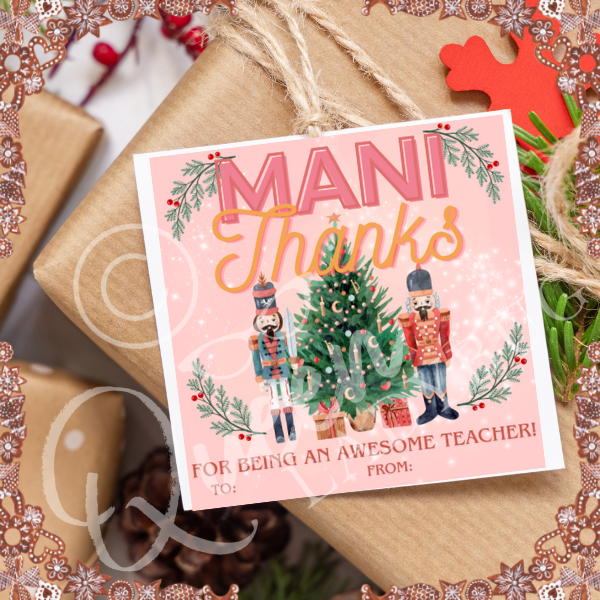 Christmas Gift Tags -- DIGITAL DOWNLOAD
