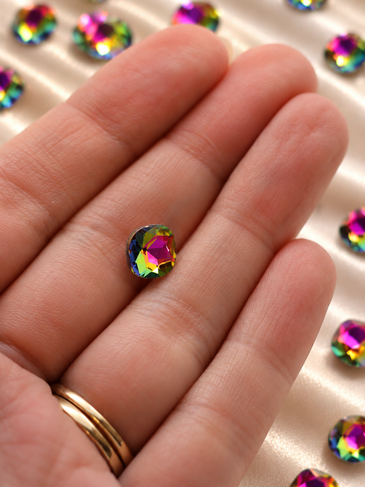 Midnight Mermaid 2 Ct. Cushion Cut