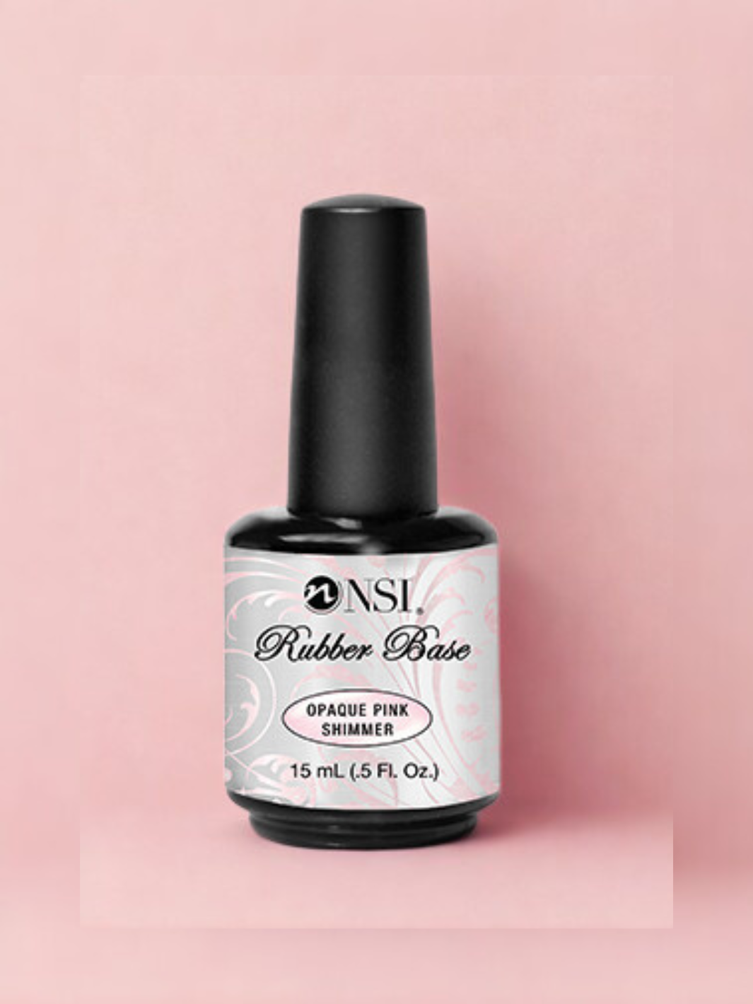 NSI - "Opaque Pink Shimmer" Rubber Base