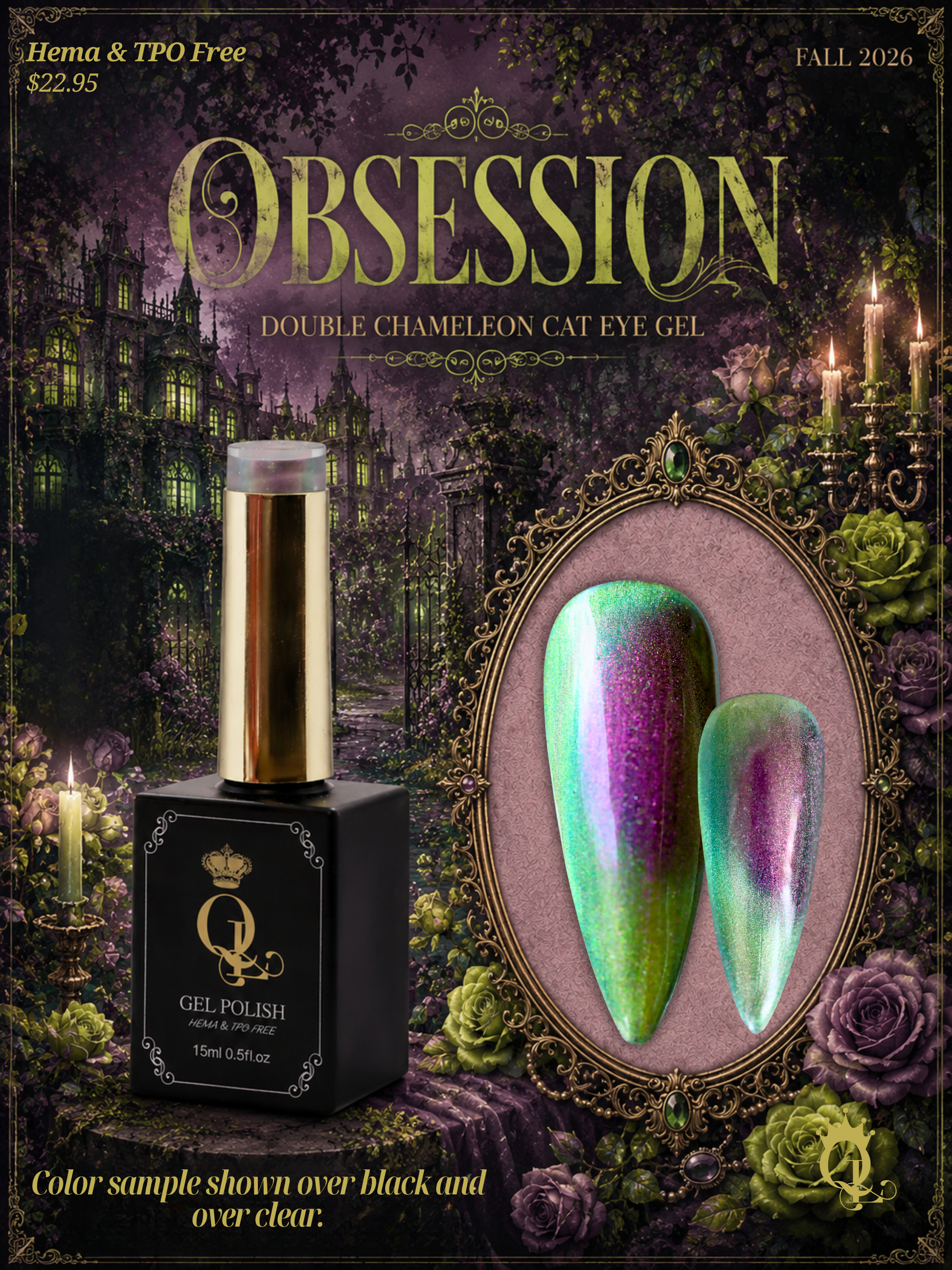 Obsession -- Double Chameleon Cat Eye Gel