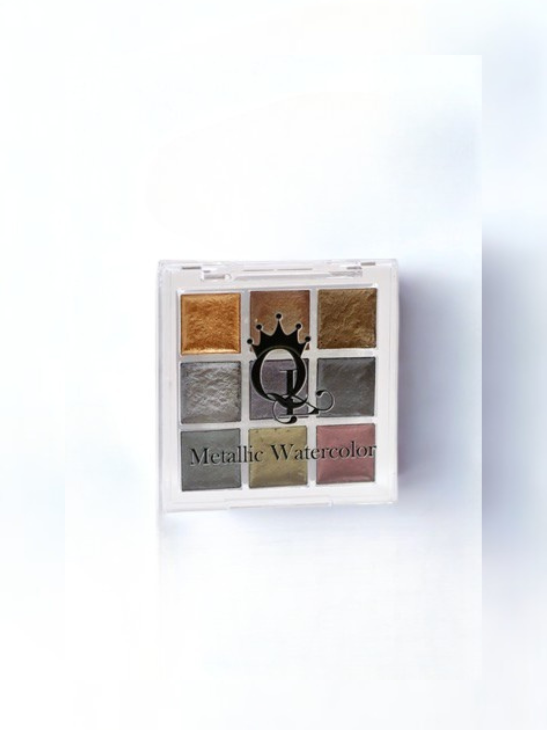 "Ornamental Opulence" -- Mini Metallic Watercolor Palette